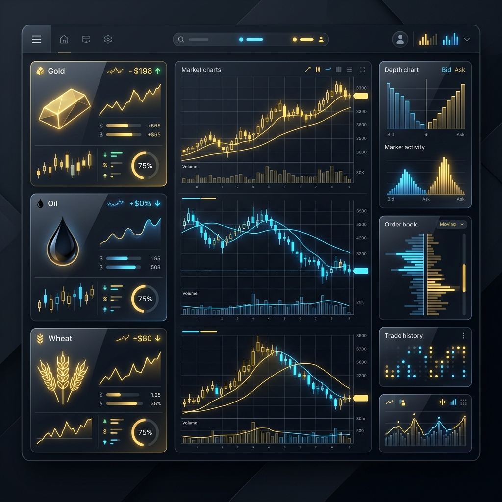 Commodities Trading Dashboard